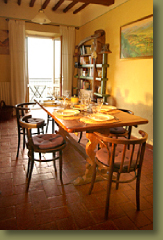 the dining room at BellaVista